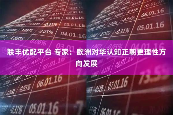 联丰优配平台 专家：欧洲对华认知正朝更理性方向发展